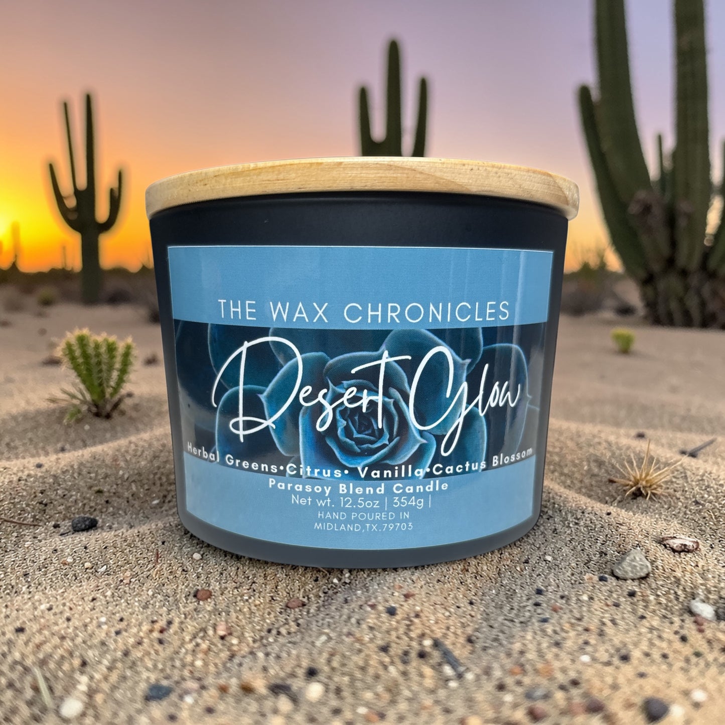 Desert Glow 12.5 Oz. Modern Matte Candle