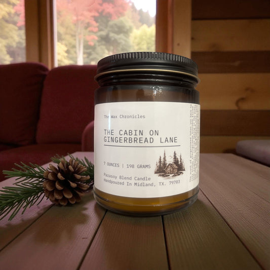 The Cabin On Gingerbread Lane 7 Oz. Candle