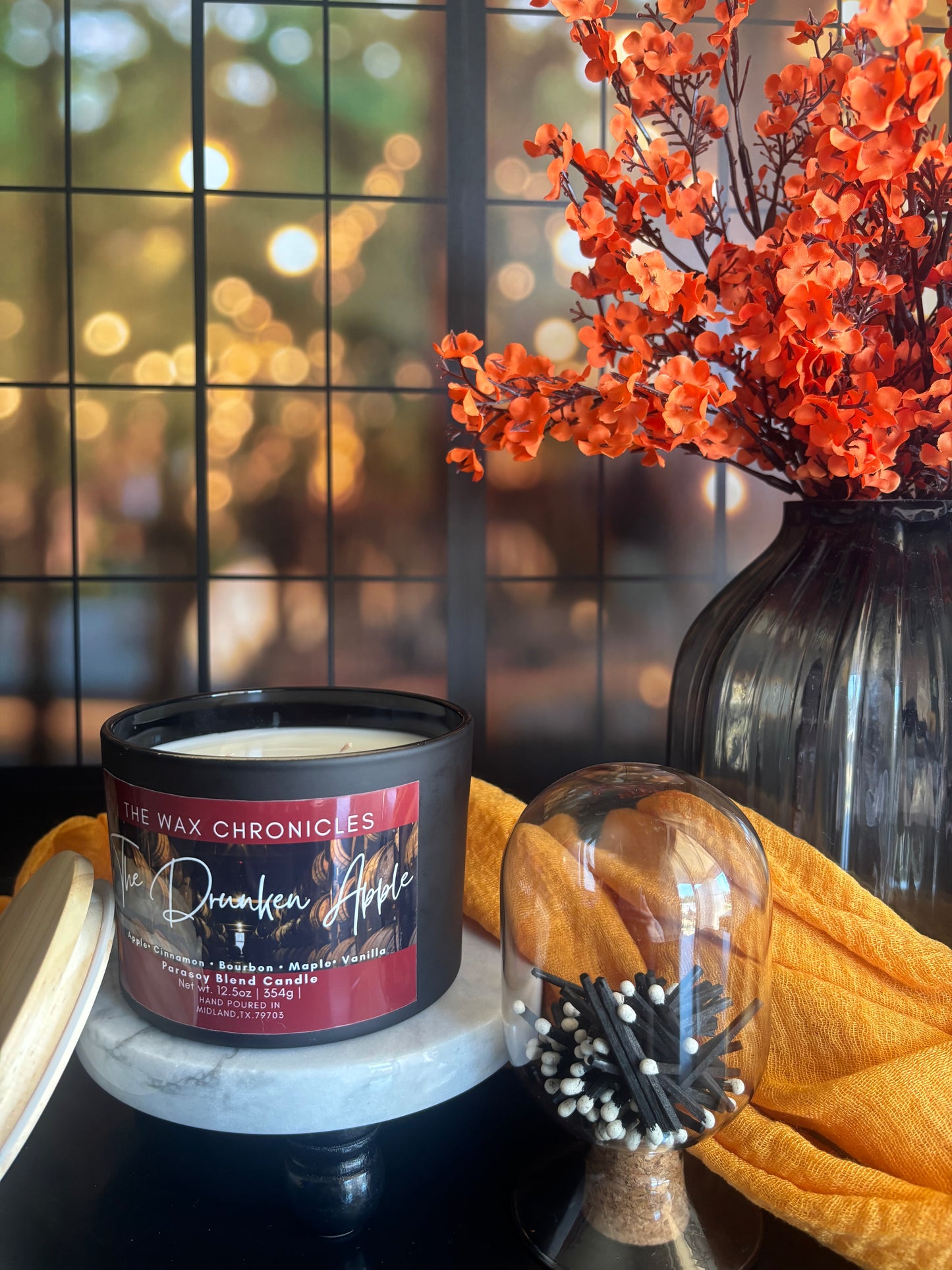 The Drunken Apple 12.5 oz Modern Matte Candle