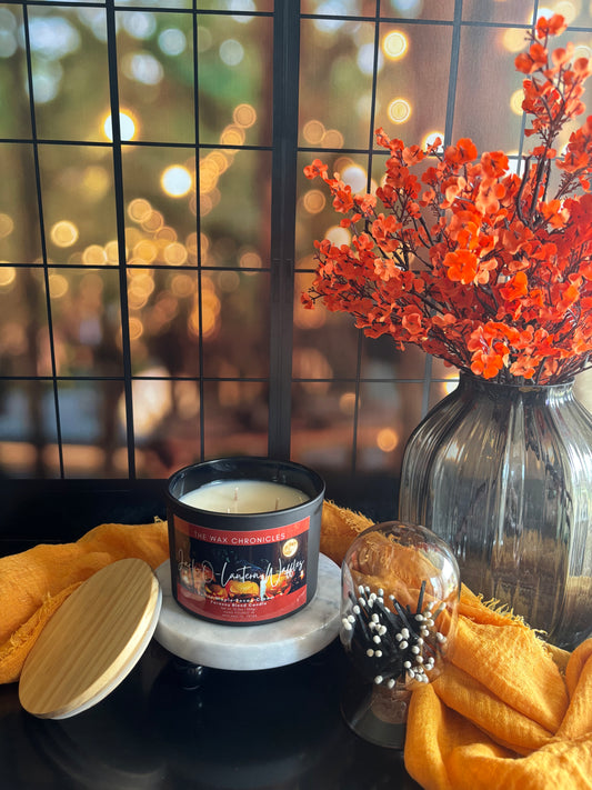 Jack-O-Lantern Waffles 12.5 Oz. Modern Matte Candle